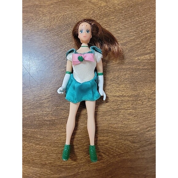 Vtg 1995 Sailor Moon Jupiter Adventure Doll Bandai 5.5" - Picture 1 of 7